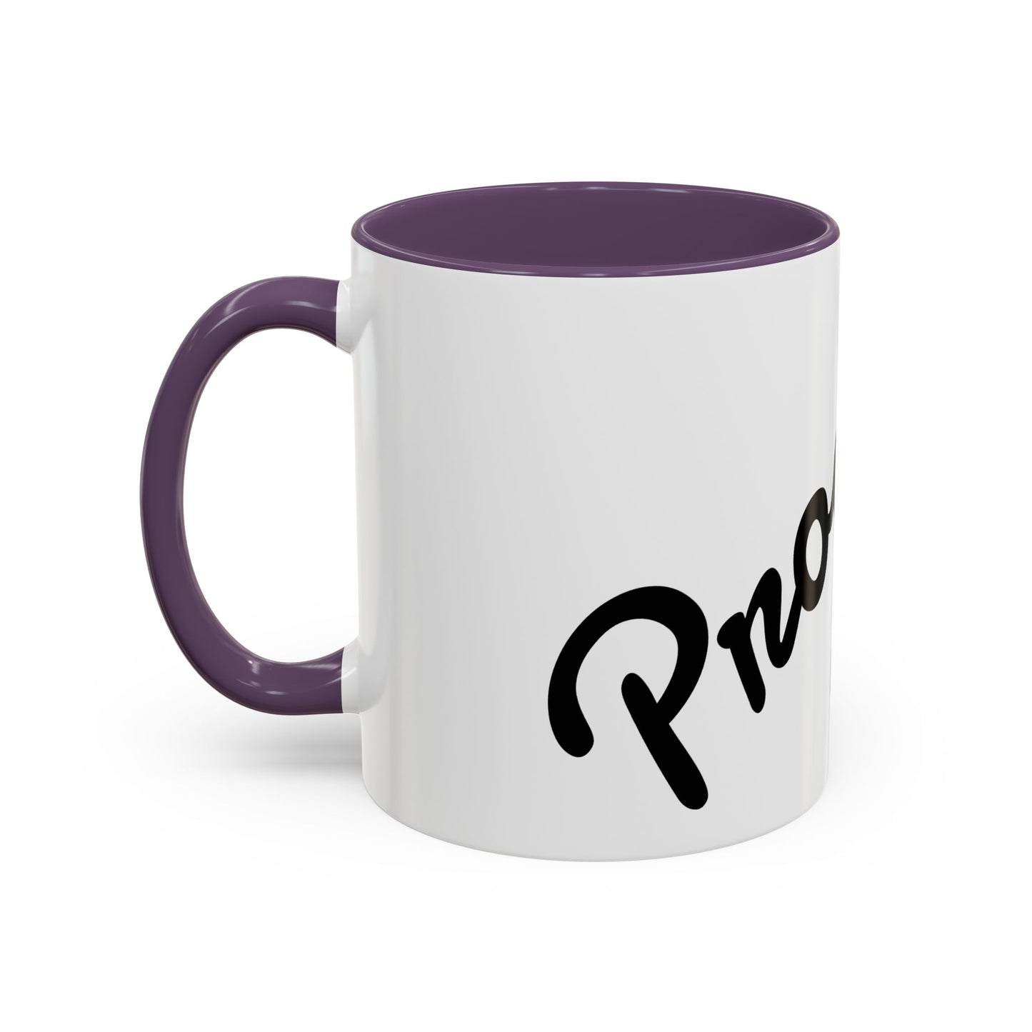 Happiness Over Perfection Accent Coffee Mug – Inspirational Ceramic Tea Cup (11/15oz)