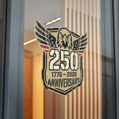 250th Anniversary Eagle Sticker — 1776–2026 Patriotic Die-Cut Decal