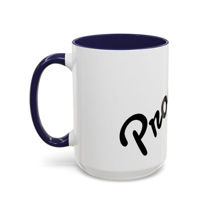 Happiness Over Perfection Accent Coffee Mug – Inspirational Ceramic Tea Cup (11/15oz)
