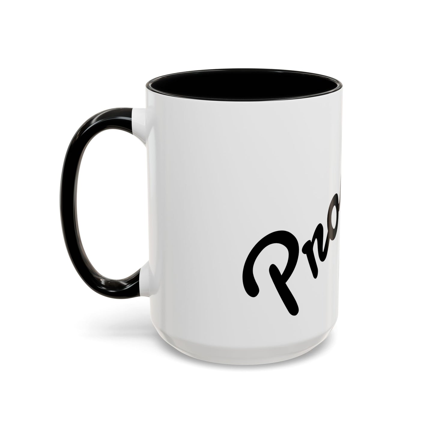 Happiness Over Perfection Accent Coffee Mug – Inspirational Ceramic Tea Cup (11/15oz)