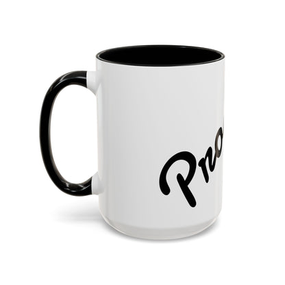Happiness Over Perfection Accent Coffee Mug – Inspirational Ceramic Tea Cup (11/15oz)