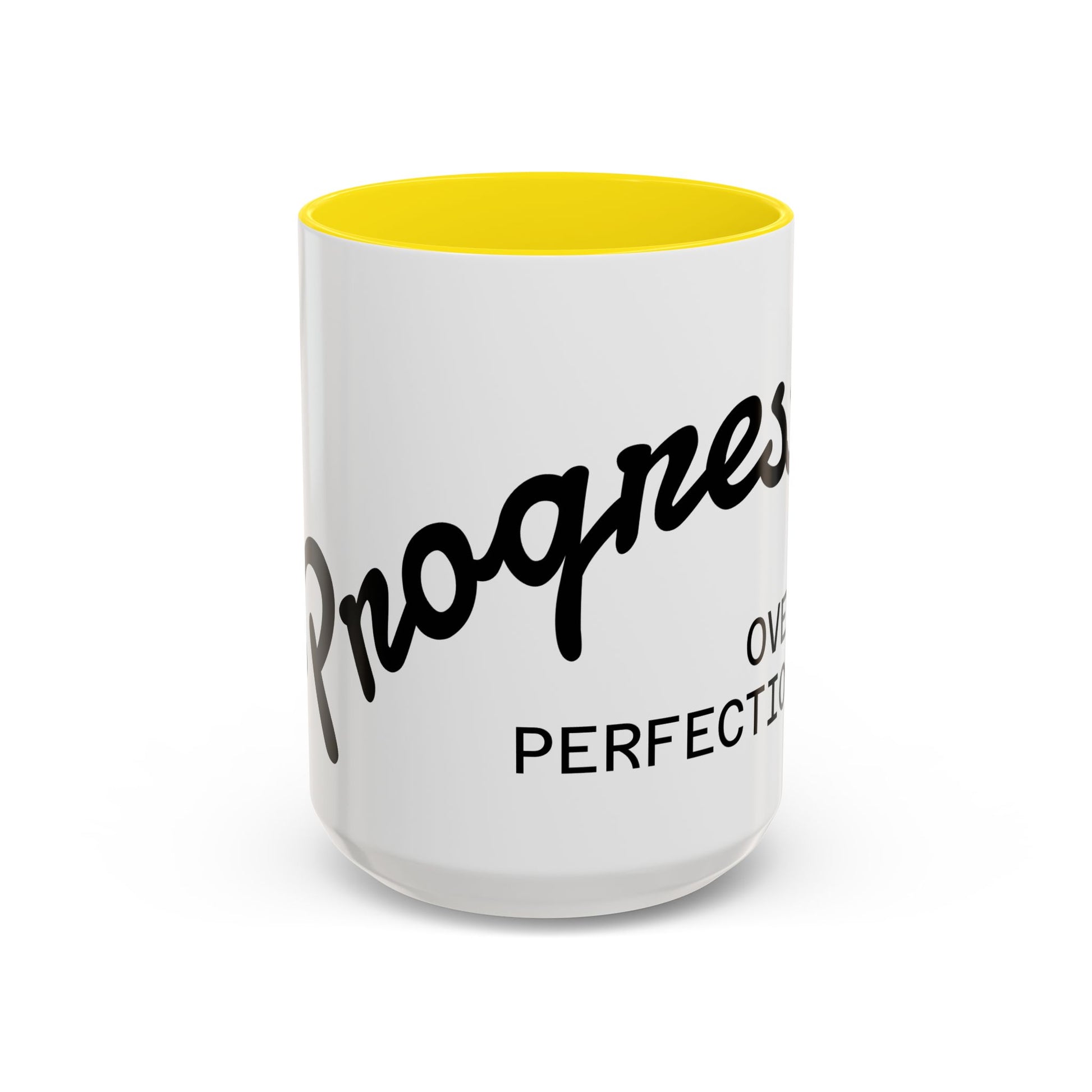 Happiness Over Perfection Accent Coffee Mug Inspirational Ceramic Tea Cup - view 14