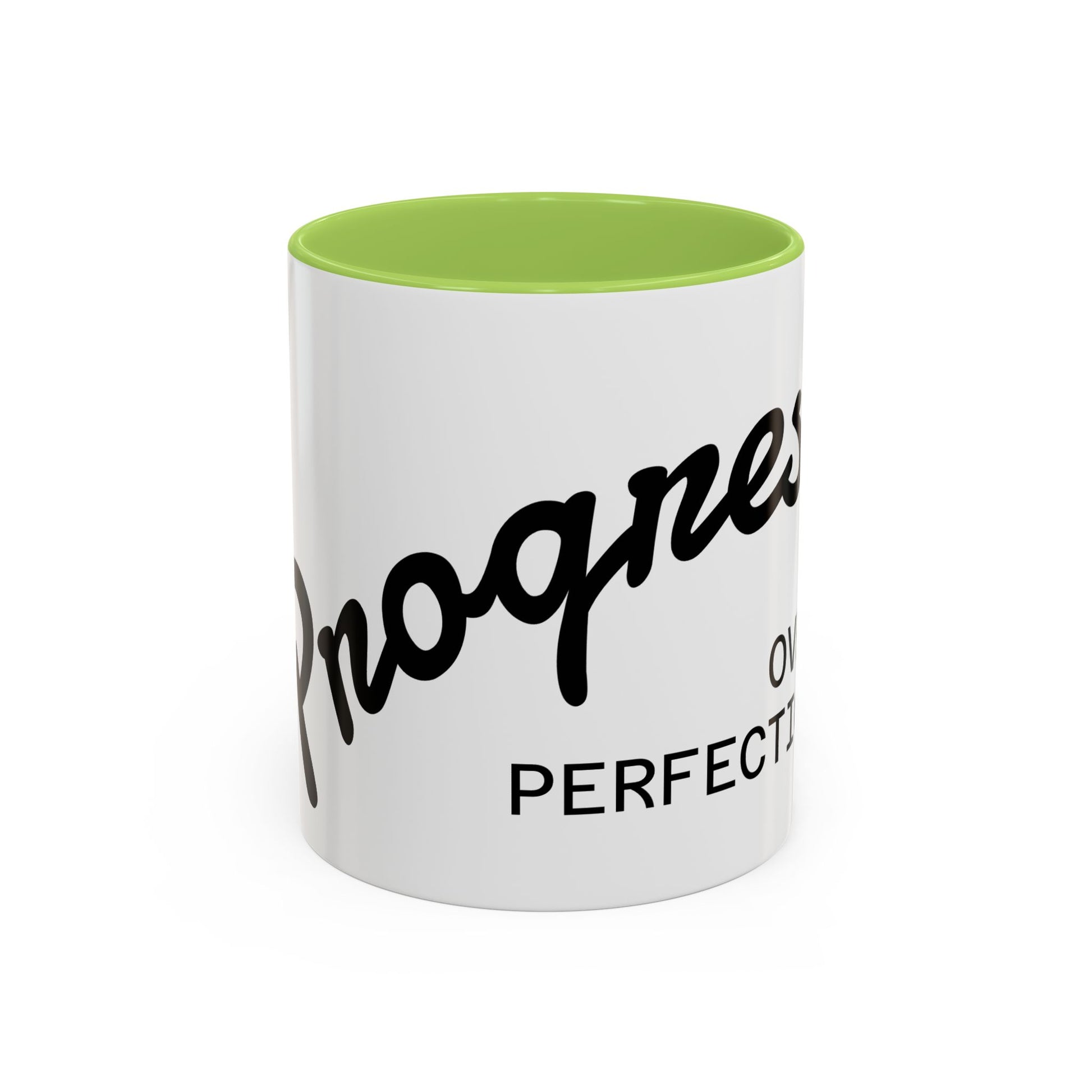 Happiness Over Perfection Accent Coffee Mug Inspirational Ceramic Tea Cup - view 15