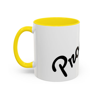 Happiness Over Perfection Accent Coffee Mug – Inspirational Ceramic Tea Cup (11/15oz)