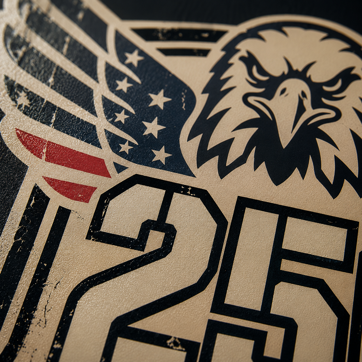 250th Anniversary Eagle Sticker — 1776–2026 Patriotic Die-Cut Decal