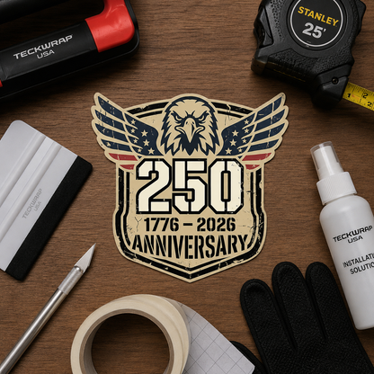 250th Anniversary Eagle Sticker — 1776–2026 Patriotic Die-Cut Decal