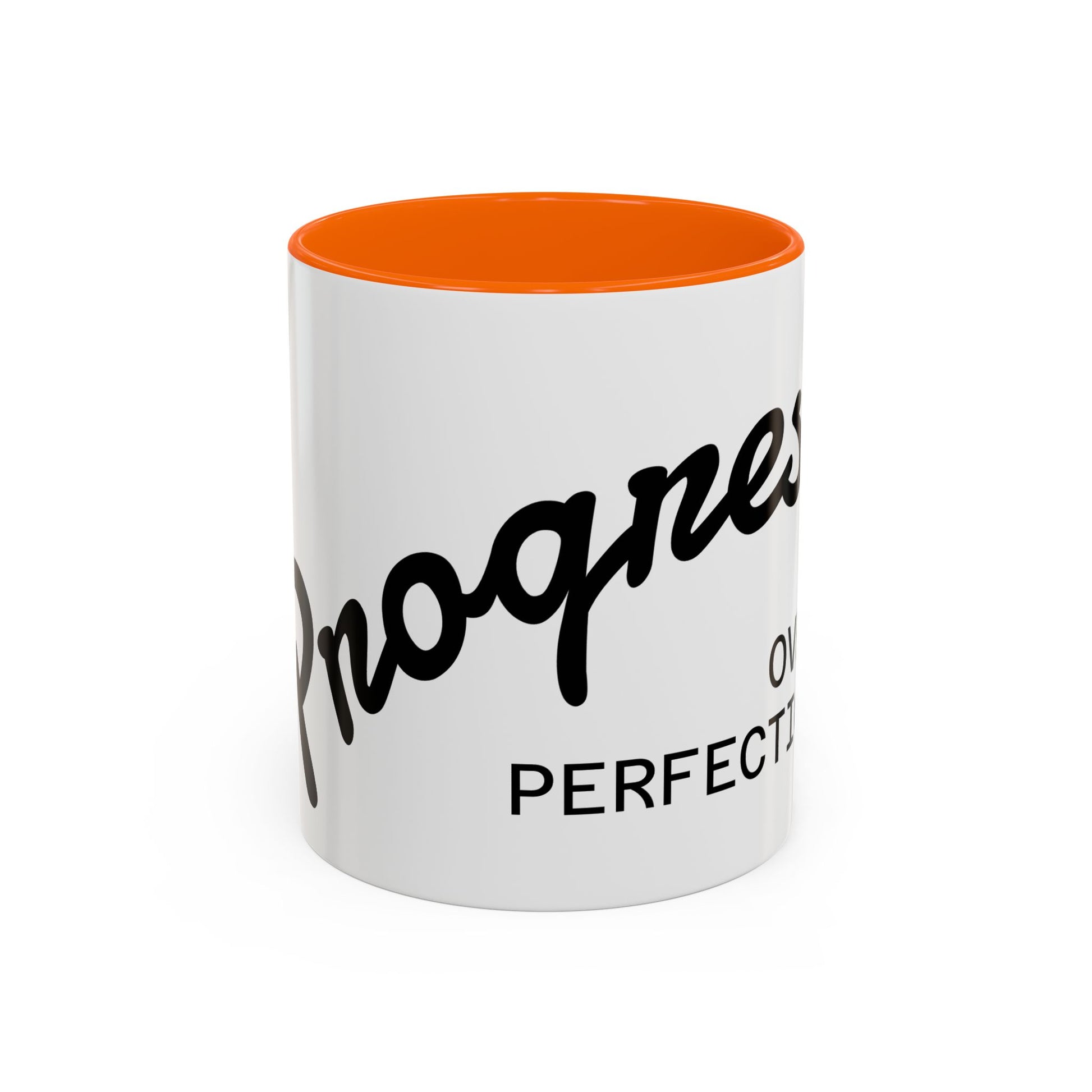 Happiness Over Perfection Accent Coffee Mug Inspirational Ceramic Tea Cup - view 11