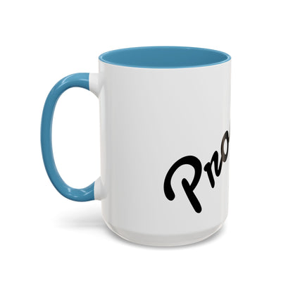 Happiness Over Perfection Accent Coffee Mug – Inspirational Ceramic Tea Cup (11/15oz)