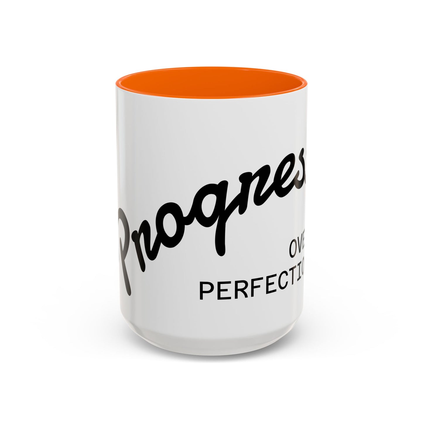 Happiness Over Perfection Accent Coffee Mug Inspirational Ceramic Tea Cup - view 13