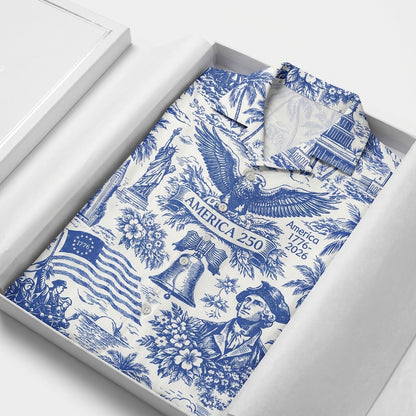 American 250th Anniversary Hawaiian Shirts
