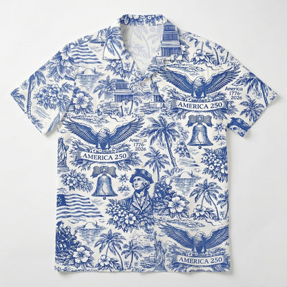 American 250th Anniversary Hawaiian Shirts