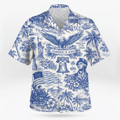 American 250th Anniversary Hawaiian Shirts