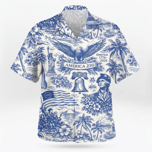 American 250th Anniversary Hawaiian Shirts