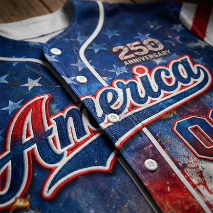 American Pride 250th Anniversary US Unisex Baseball Jersey 2
