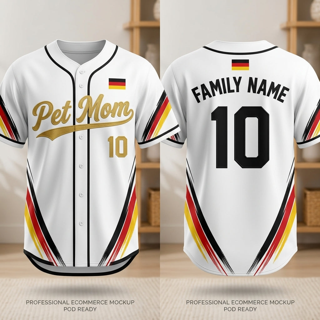 Custom Soccer All-Over Print Mesh Pet Jersey - Personalized Dog Cat Jersey