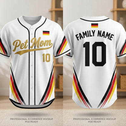 Custom Soccer All-Over Print Mesh Pet Jersey - Personalized Dog Cat Jersey
