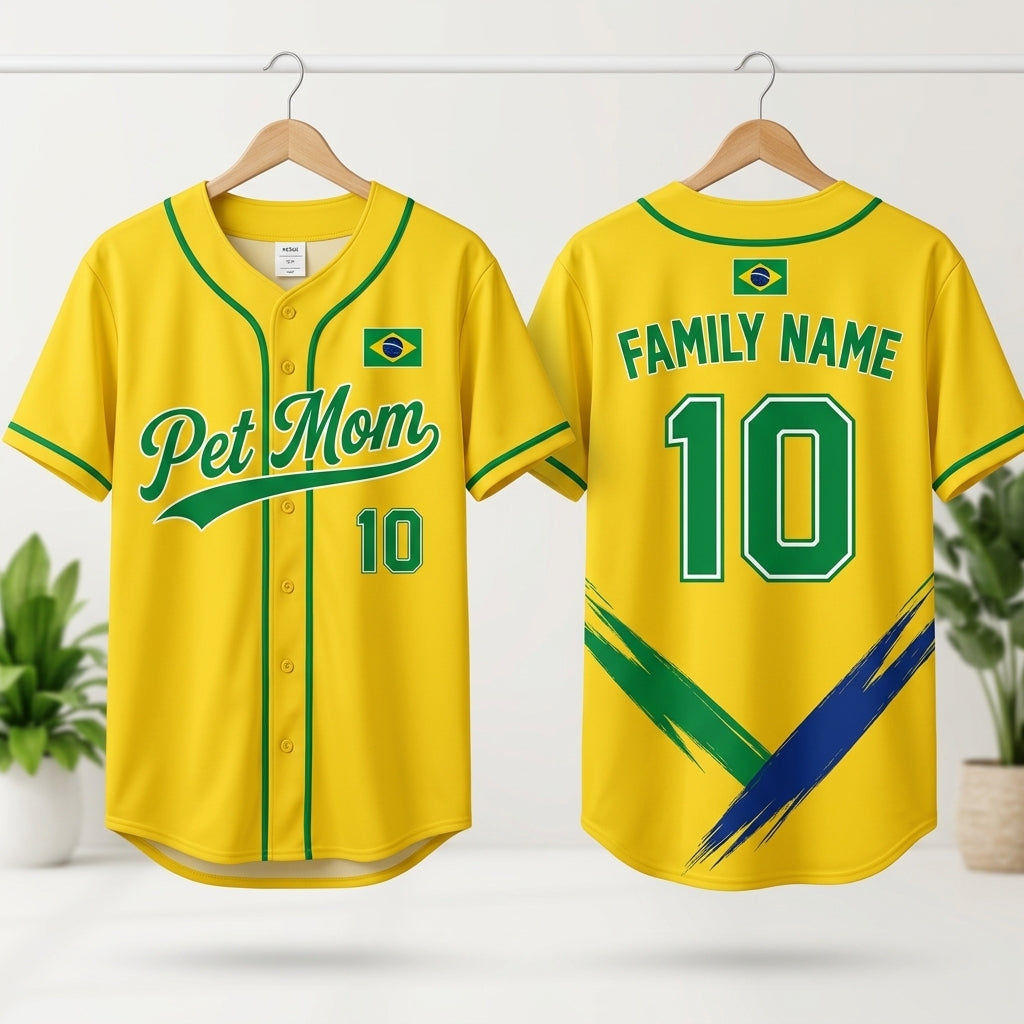 Custom Soccer All-Over Print Mesh Pet Jersey - Personalized Dog Cat Jersey