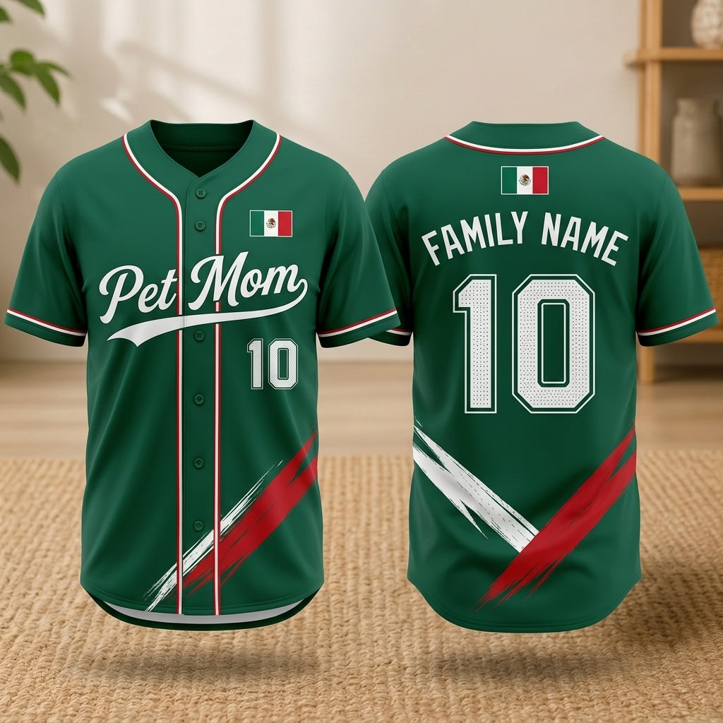 Custom Soccer All-Over Print Mesh Pet Jersey - Personalized Dog Cat Jersey