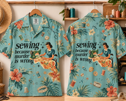 Sew Quilt Lover All-Over Print Hawaii Shirt
