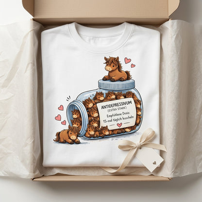Funny Horse Lover Gift Tee GER