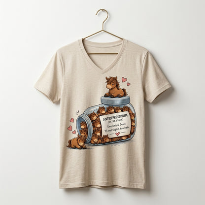 Funny Horse Lover Gift Tee GER