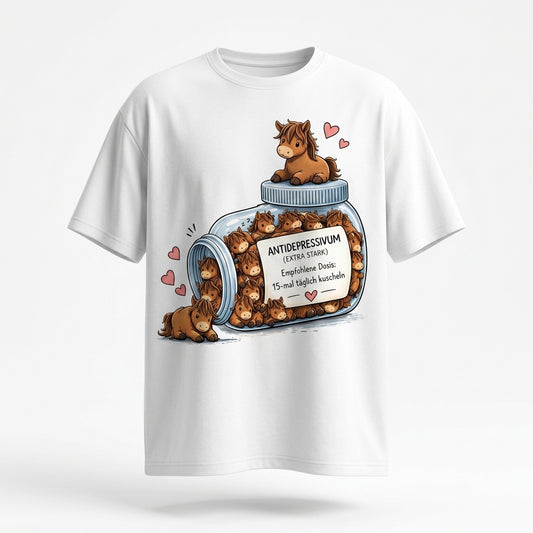 Funny Horse Lover Gift Tee GER