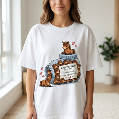 Funny Horse Lover Gift Tee GER