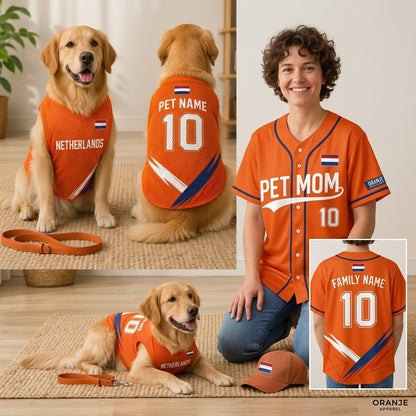 Custom Soccer All-Over Print Mesh Pet Jersey - Personalized Dog Cat Jersey