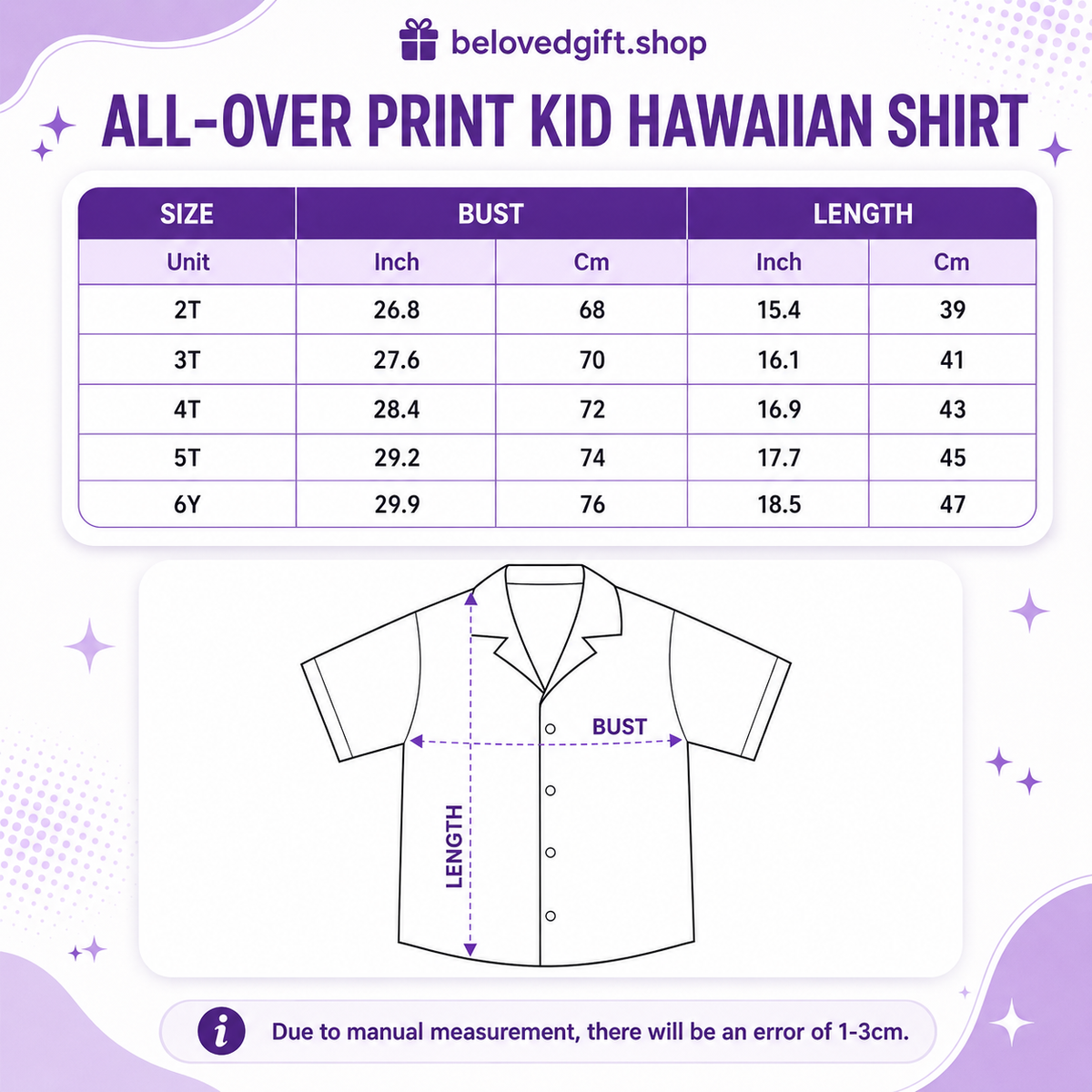 Kid Size Chart