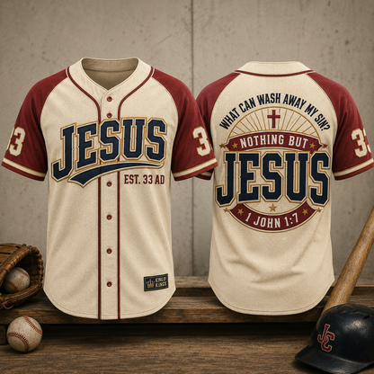 Jesus Deep Water Baseball Jersey
