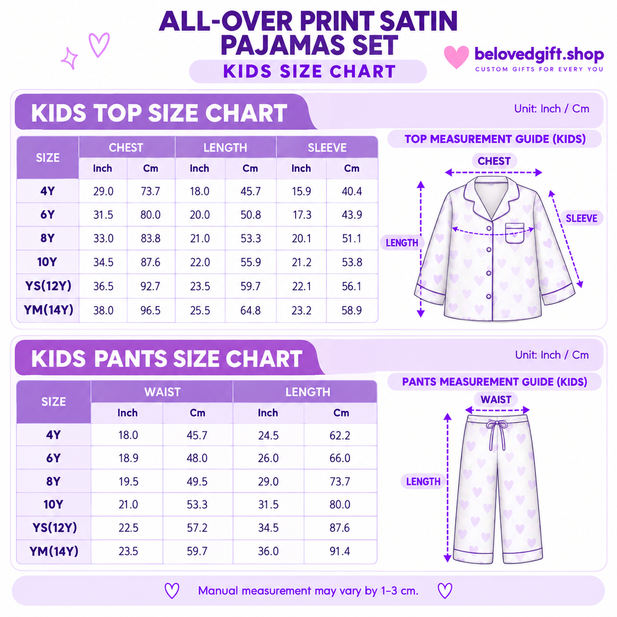 Kid Pajamas Set