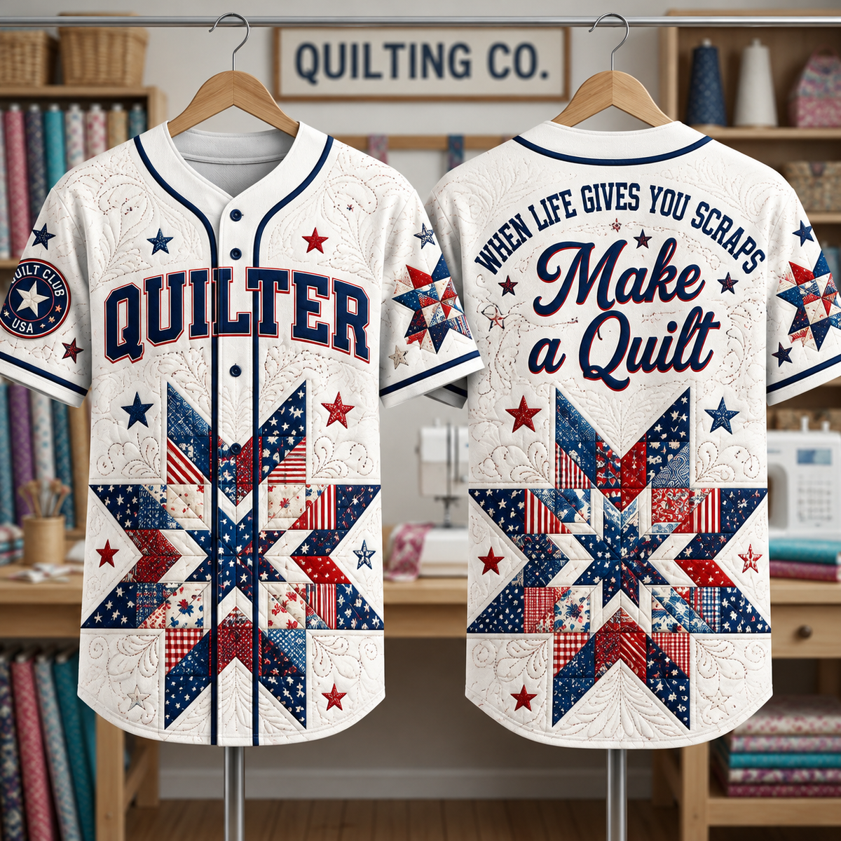 Style 4 - Quilter When Life Gives You Scraps Make a Quilt