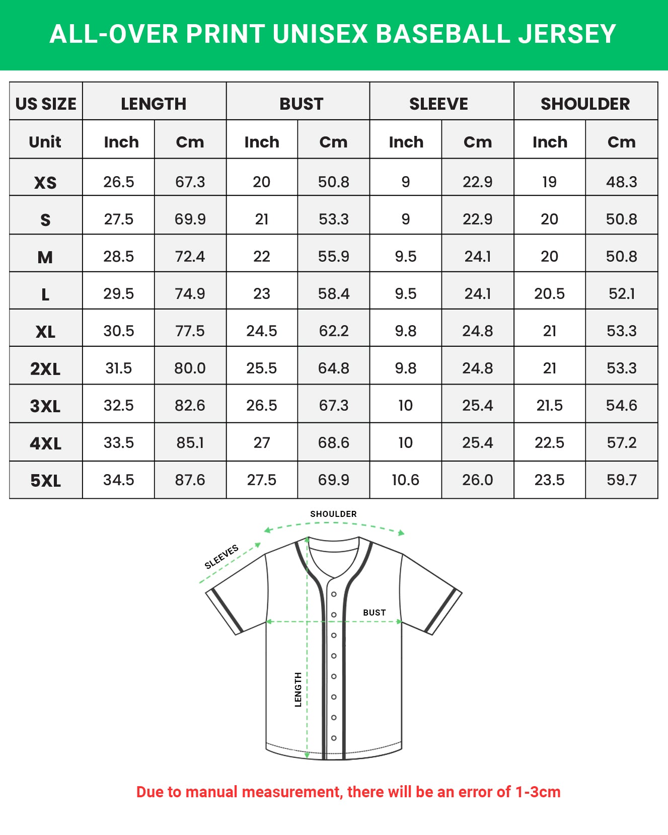 Jesus Is King apparel size and fit reference